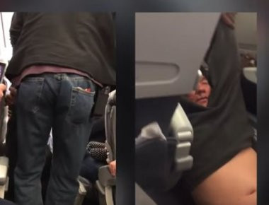 ΗΠΑ: Αστυνομικοί σέρνουν επιβάτη αεροπλάνου προς την έξοδο λόγω υπερκράτησης (βίντεο)